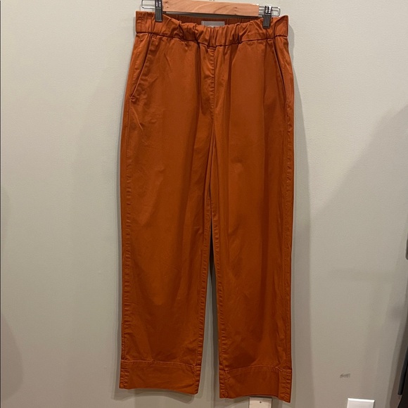 Everlane Pants - Everlane Wide Leg Pull On Burnt Orange Pants Size 10 l